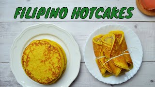 FILIPINO HOTCAKES RECIPE  104  PINOY HOTCAKES [upl. by Rma]