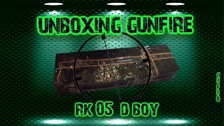 Airsoft unboxing AK74 RK05 D BOY  colis GUNFIRE FR [upl. by Aiciles485]