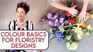 Fundamentals of Floristry The Basics of Colour in Floral Designs [upl. by Luigi489]