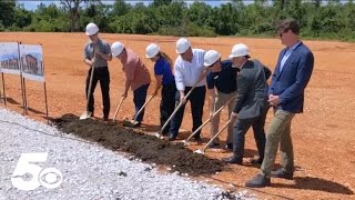 Groundbreaking held for luxury condominium community in Bentonville [upl. by Ailbert909]