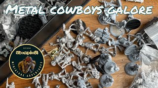 Unboxing Old West from Wargames Foundry Artizan Pulp Great Escape Games for Dead Man’s Hand [upl. by Adnolat689]