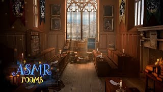 Harry Potter Inspired ASMR  Charms Classroom  Hogwarts Ambience  Sunny amp Rain [upl. by Annabell]