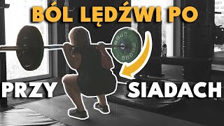 CZĘSTY BŁĄD który powoduje BÓL PLECÓW PO PRZYSIADACH [upl. by Ailemaj140]