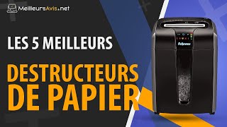 ⭐️ MEILLEUR DESTRUCTEUR DE PAPIER  Avis amp Guide dachat Comparatif 2020 [upl. by Ynattir]