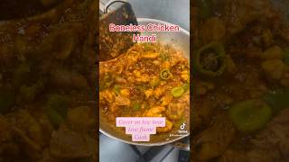 Boneless Chicken Karahi food chickencurry karahi pakistani cooking fypシ゚viral recipe [upl. by Dlaregztif482]