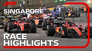 Race Highlights  2023 Singapore Grand Prix [upl. by Olatha]