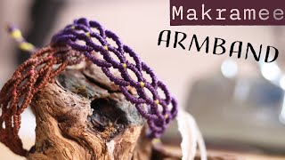 Makramee Armband [upl. by Aem284]