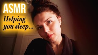 ASMR  Helping you fall asleep RP countdown massage whispers [upl. by Anileda]