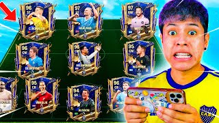 RECONSTRUYENDO MI EQUIPO en FIFA MOBILE 24 😱 EPIC JUGADOR TOTY [upl. by Nancie]