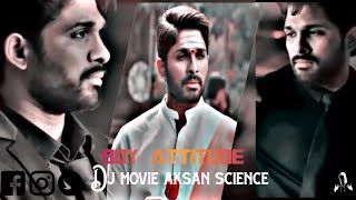 Boy Attitudedj movie aksan science allu arjunaksan whatsappstatus youtubeshorts DA status 💔 [upl. by Nhguavoj]