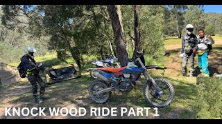 KNOCK WOOD Ride Part1 オーストラリアからバイク好きバイク野郎 [upl. by Malachy]