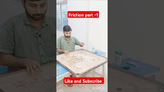 Friction friction frictionforce science scienceexperiment funandscience trending viralvideo [upl. by Ellswerth493]