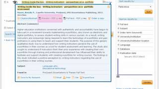 ProQuest Dissertations amp Theses [upl. by Jaycee]