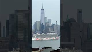 Norwegian Joy Sails from New York City  July 28 2024 ncl norwegianjoy [upl. by Aletta]