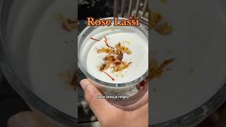 Rose Lassi roselassi lassi rose recipe homemade food indianfood [upl. by Elatsyrk]