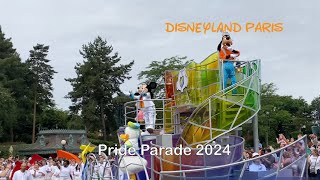 Disneyland Paris  Pride Parade 2024 [upl. by Eniamej]