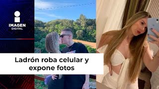 Ladrón roba celular a mujer y lo que vio en fotos con su novio lo expuso en redes [upl. by Feltie]