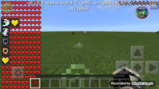 Como ter poderes de herobrine no mcpe de celular fácil e rápido [upl. by Idleman]