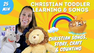 CHRISTIAN SONGS FOR CHILDREN  Phonics Song  Nursery Rhymes  Ms Rachel Inspired Christian Learning [upl. by Ariajaj]