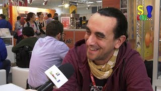 Interview mit KLEMENS FRANZ SpieleIllustrator  Spielwarenmesse 2018 [upl. by Harol]