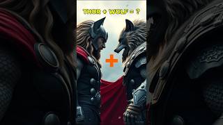 RAGNAROK THOR  WOLF Mutation 🔨🦸‍♂️🧬🐺 hybrids fusion avengers ytshorts yt short thor endgame [upl. by Aneladdam413]