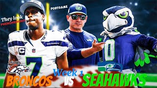 SEAHAWKS Look PHENOMENAL Broncos vs Seahawks Week 1 Postgame [upl. by Grannia]