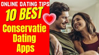 ❤️10 BEST Conservative Dating Apps 2024 [upl. by Fanestil]