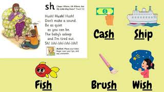 Jolly Phonics song Group 6 sh song [upl. by Helene]