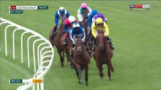 Lord North wins Group 1 Prince of Waless Stakes  Royal Ascot 2020 [upl. by Ellinet]