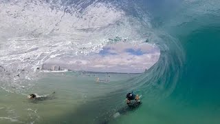 GoPro  Brent Dorrington  Snapper Rocks 021716  Surf [upl. by Beret177]