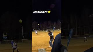 Hitting a knuckler out 🥎 [upl. by Ronni]