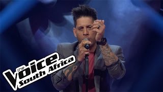 Gavin Edwards sings quotSay Somethingquot  The Blind Auditions  The Voice South Africa 2016 [upl. by Enyrhtac]