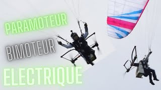 Christophe nous parle du paramoteur bimoteur électrique DRAGONFLY [upl. by Elberfeld]