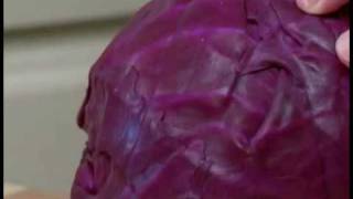 Cooking Tips  How to Clean Red Cabbage [upl. by Yeltihw]