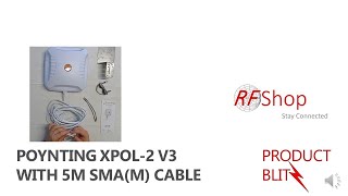 Product Blits  XPOL2 v3 5m SMA Coaxial Cable [upl. by Nyrhtakyram824]