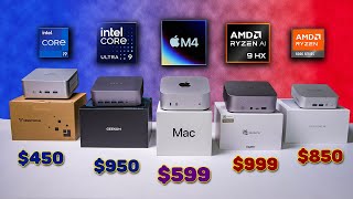 M4 Mac Mini vs Intel and AMD Flagships – Its Not Even Close [upl. by Ylicec]