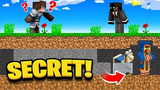 Making a SECRET VILLAGER in Minecraft [upl. by Yelhs541]