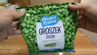 Mroźna Kraina Groszek Zielony 450g [upl. by Annehs162]