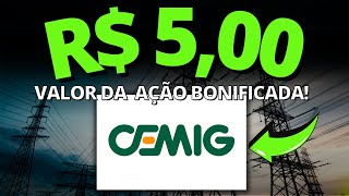 Bonificação CEMIG 2024 CMIG4 e CMIG3 DATAS VALORES e PREÇO MÉDIO [upl. by Dib]