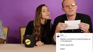 Elizabeth Olsen and Paul Bettany interview quotPaprikaquot [upl. by Trust898]