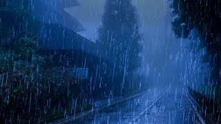 Barulho de Chuva para Dormir e Relaxar Profundamente  Som de Chuva Forte e Trovoadas 3 ASMR Rain [upl. by Maurie995]