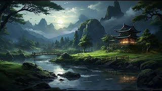 Zen Oasis Calm Study Waves looppeacefulzenstudy music [upl. by Neu20]