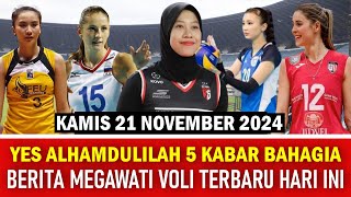 🟢 Berita Megawati Voli Red Sparks Terbaru  KAMIS 21 NOVEMBER 2024  Berita Voli Terbaru Indonesia [upl. by Tharp]