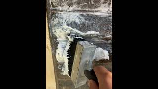 Masonry cream dampproofing builder construction damptreatment home dampproof brickwork [upl. by Aihsyt775]