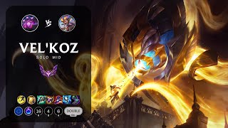 VelKoz Mid vs Smolder  EUW Master Patch 144 [upl. by Karlotta]