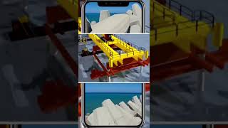 how to make breakwater breakwaters jetty pilotage tugboats berthing engeneering marine [upl. by Giacobo342]