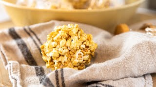 Caramel Corn Popcorn Balls [upl. by Ydnas245]