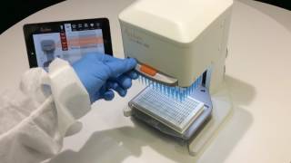 Avidien microPro 300 Pipetting Into 384 Well Format [upl. by Gerrit673]