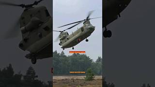 Chinook helicopter landing 🚁 shorts [upl. by Zimmer]