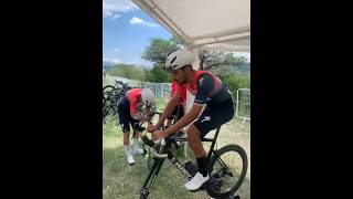 Calentamiento campeonato nacional Olinka ciclismoderuta queretaro specialized [upl. by Anastase523]